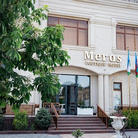 Meros Boutique Hotel Samarkand Bagian luar foto