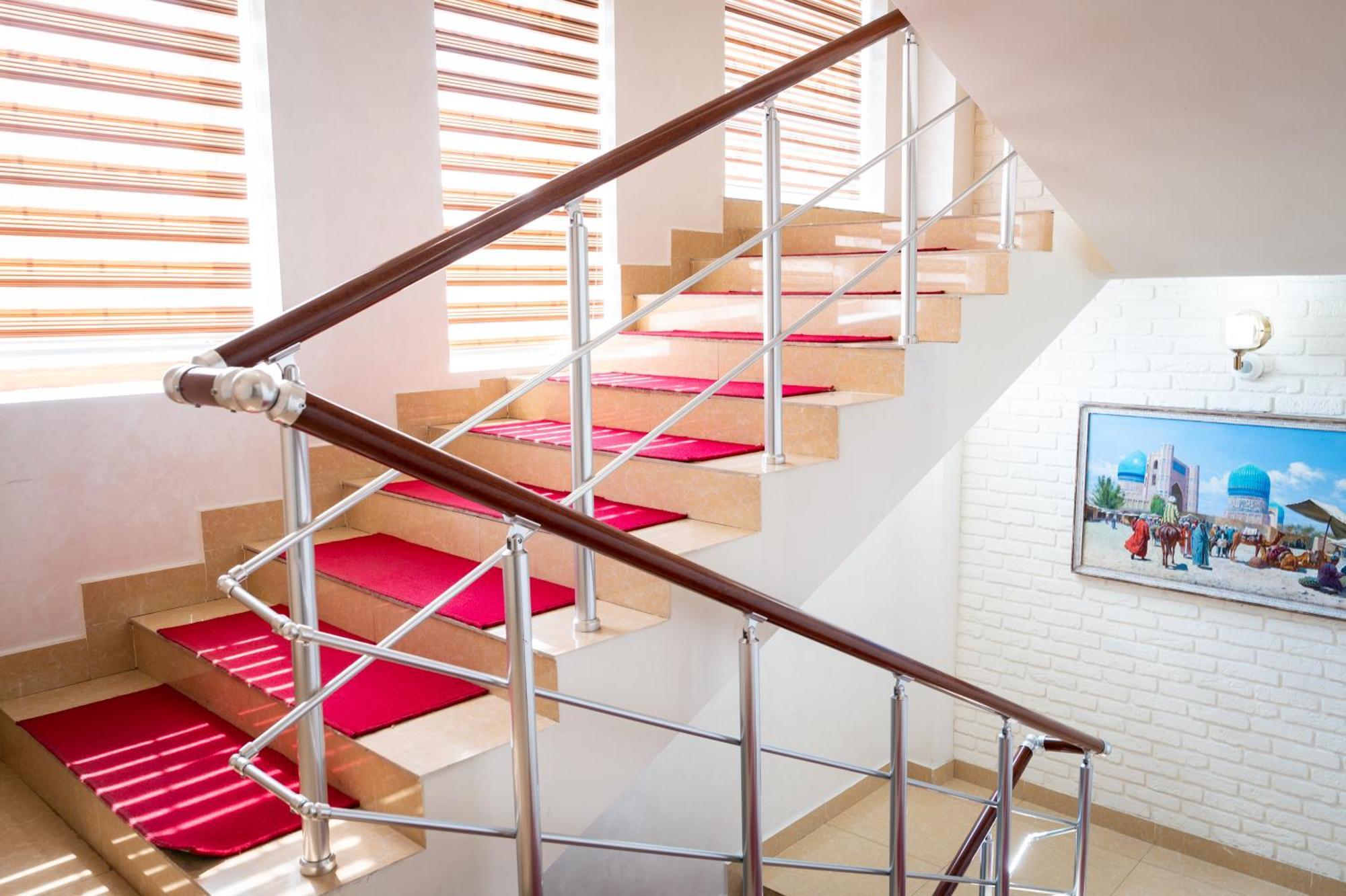 Meros Boutique Hotel Samarkand Bagian luar foto