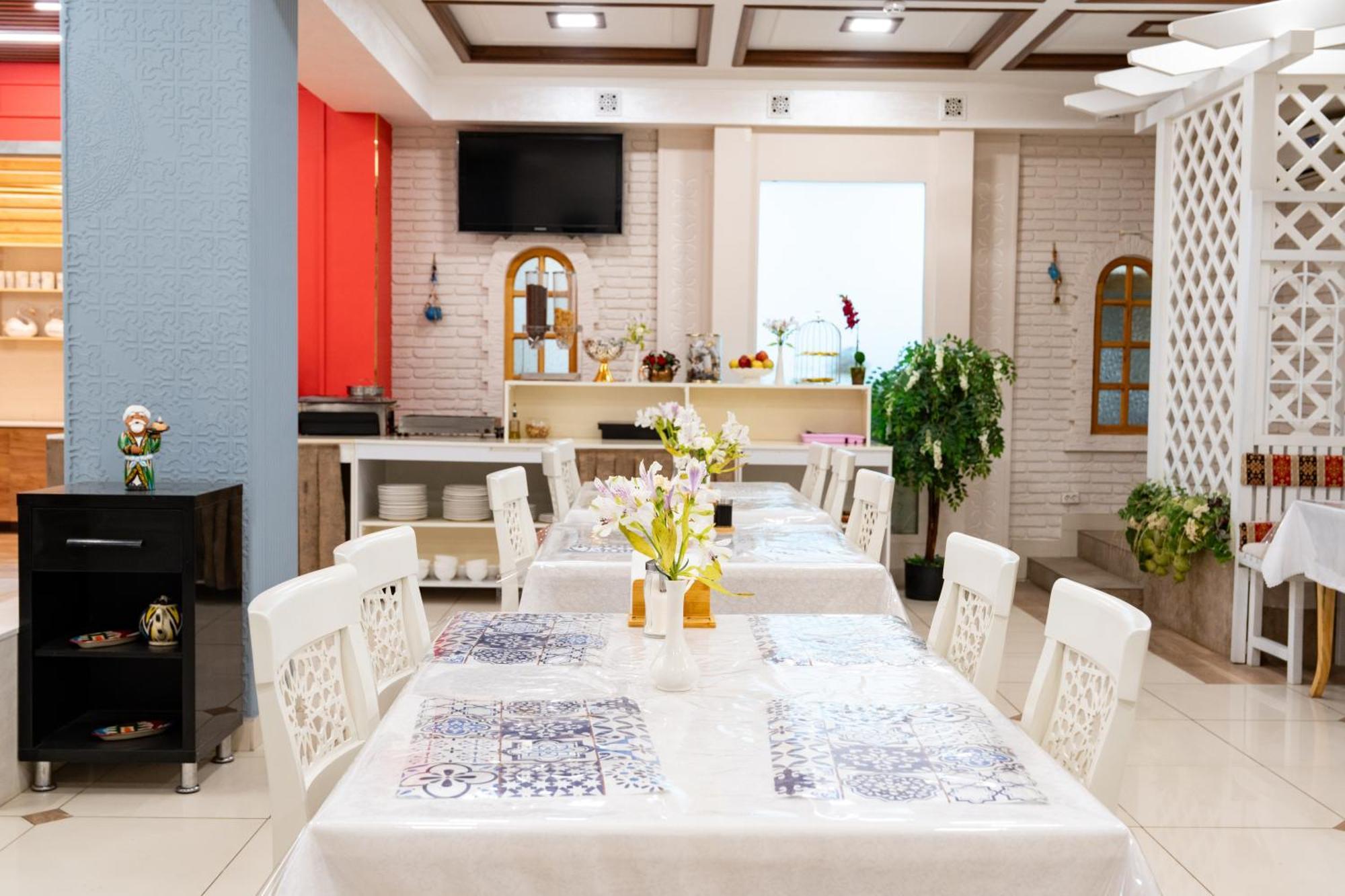 Meros Boutique Hotel Samarkand Bagian luar foto