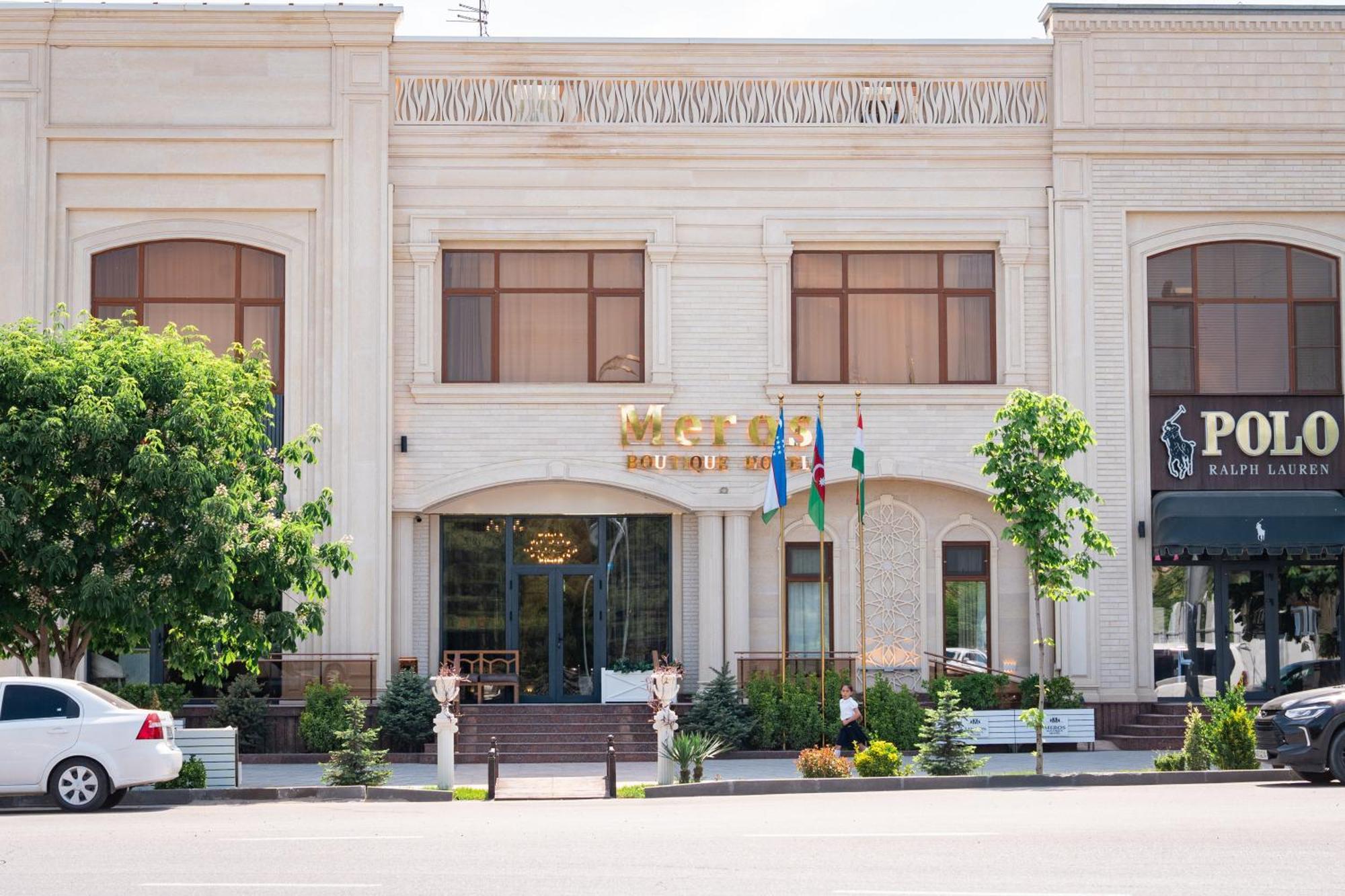Meros Boutique Hotel Samarkand Bagian luar foto