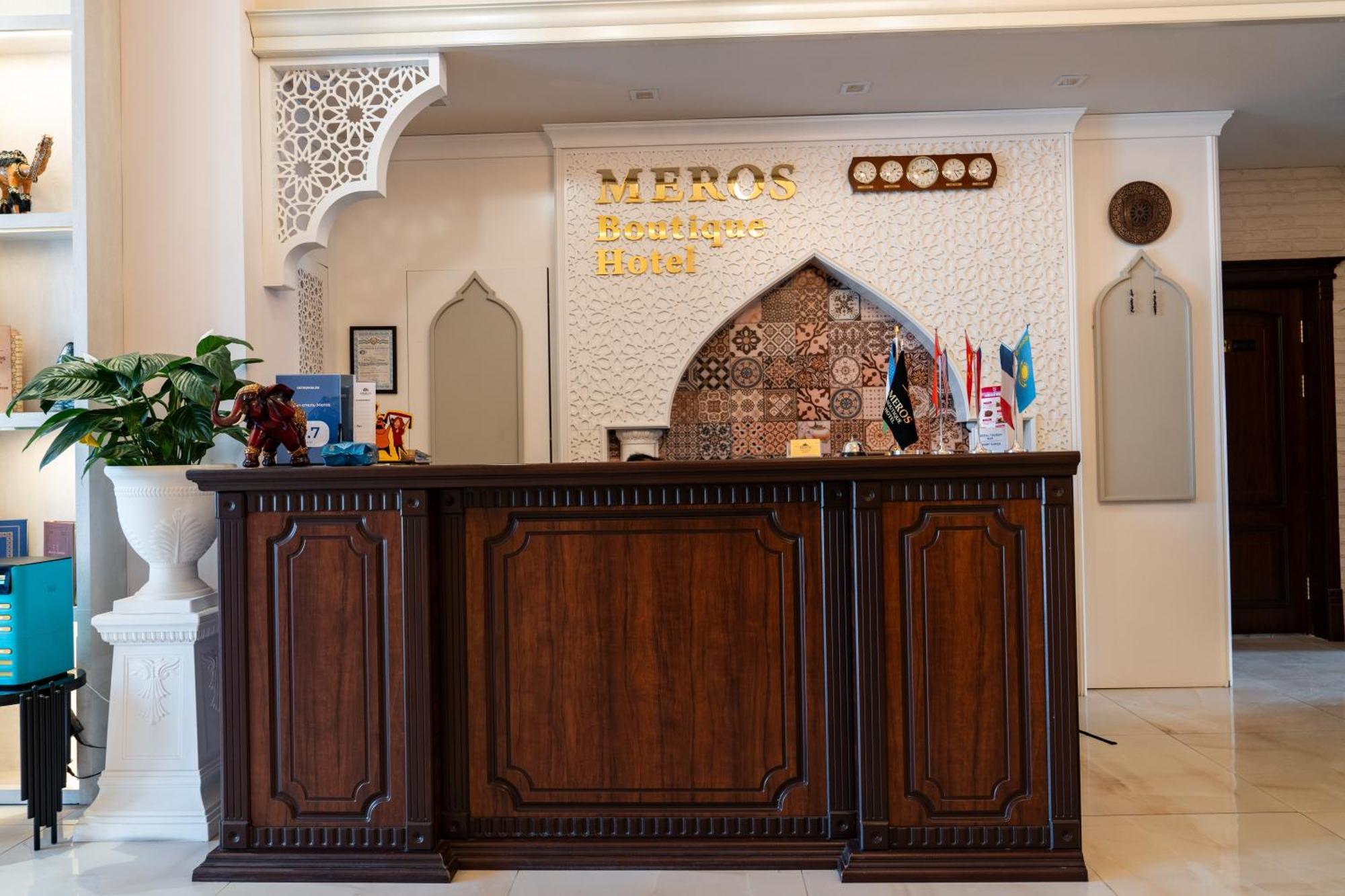 Meros Boutique Hotel Samarkand Bagian luar foto