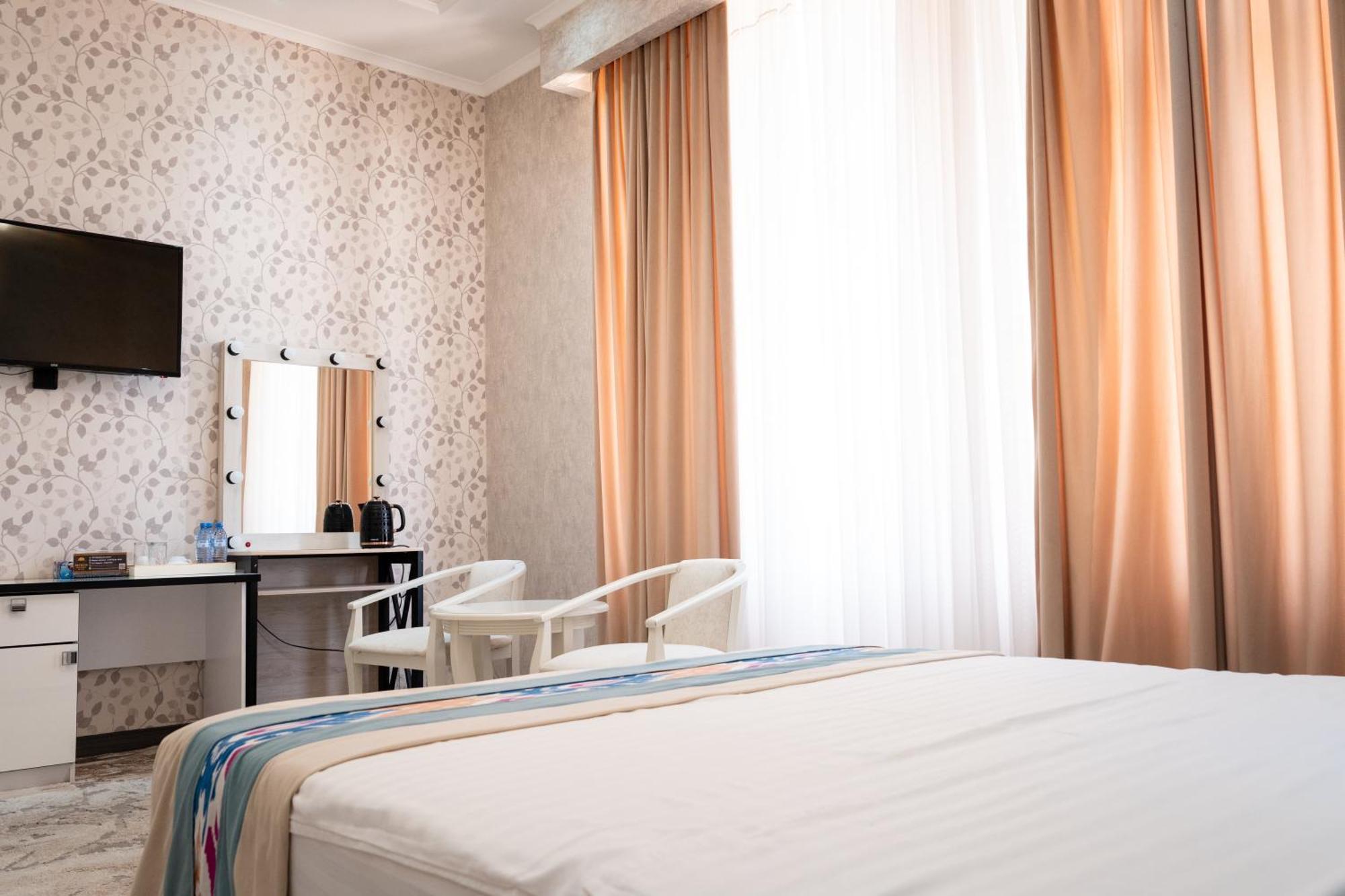 Meros Boutique Hotel Samarkand Bagian luar foto