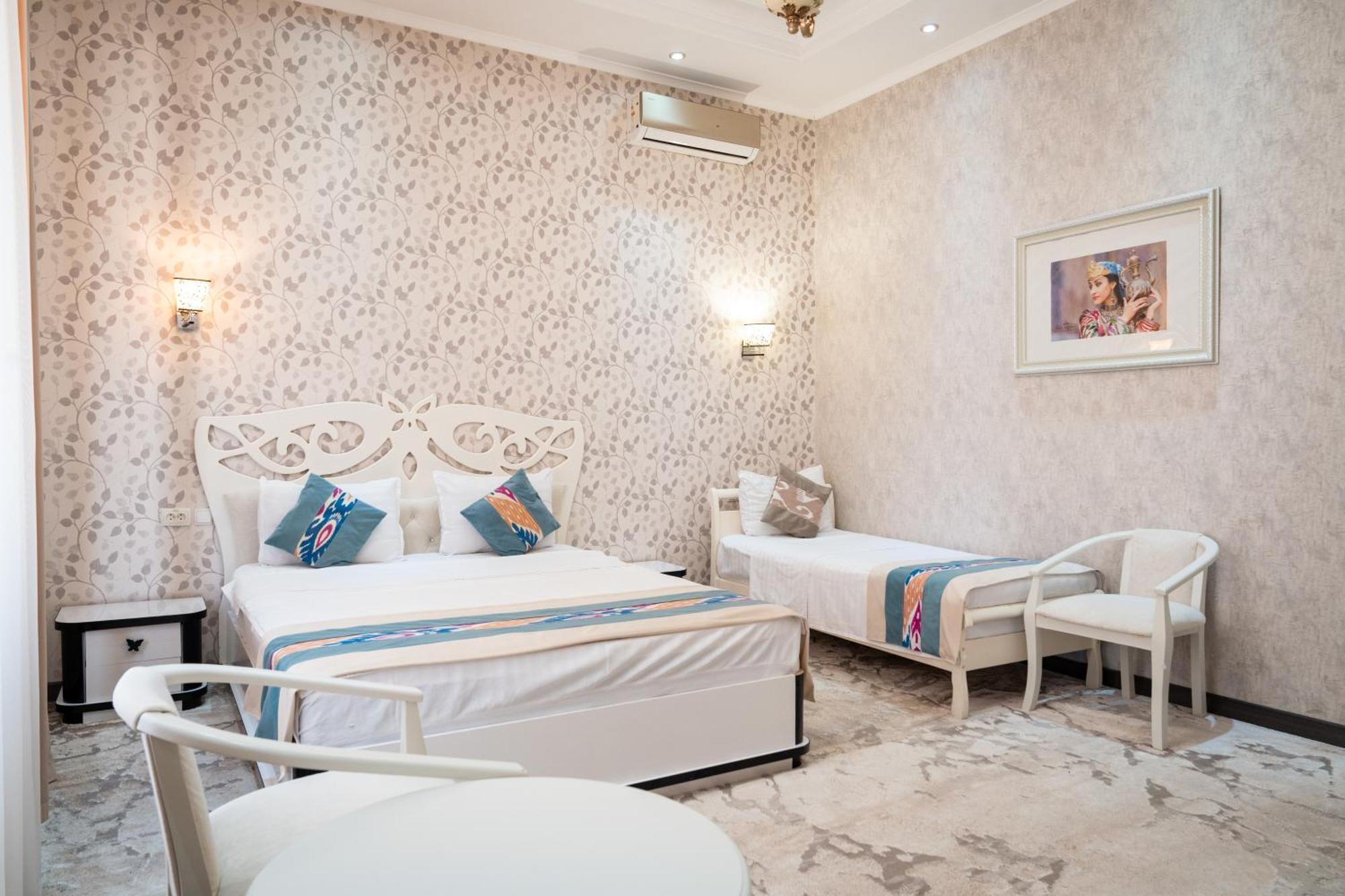 Meros Boutique Hotel Samarkand Bagian luar foto