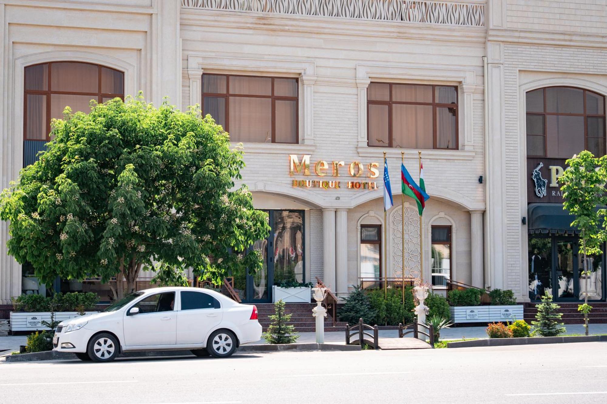 Meros Boutique Hotel Samarkand Bagian luar foto