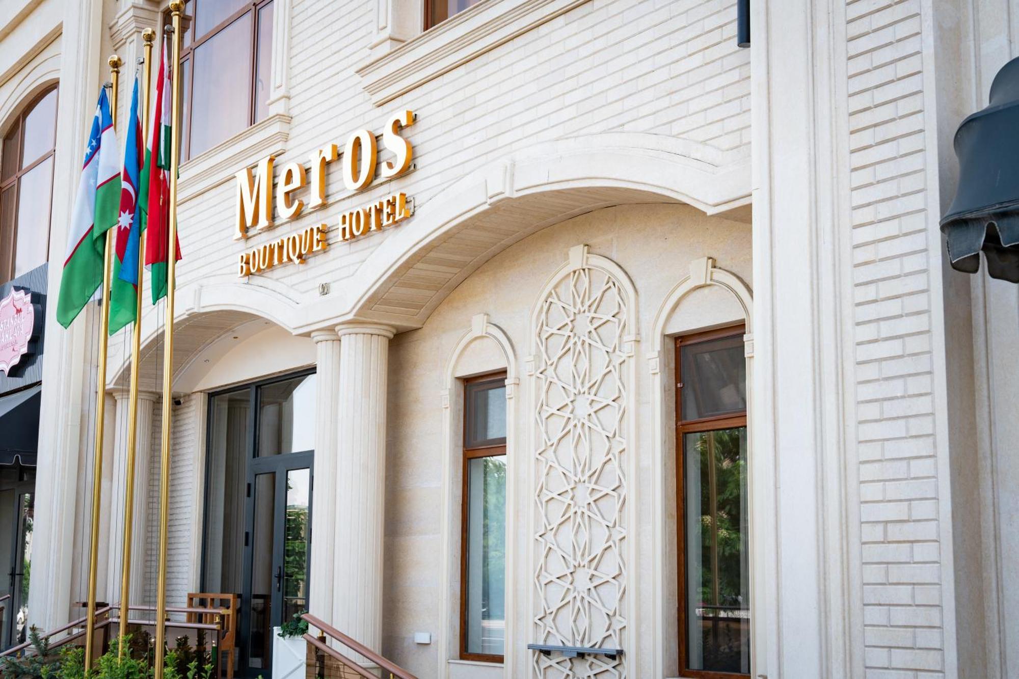 Meros Boutique Hotel Samarkand Bagian luar foto