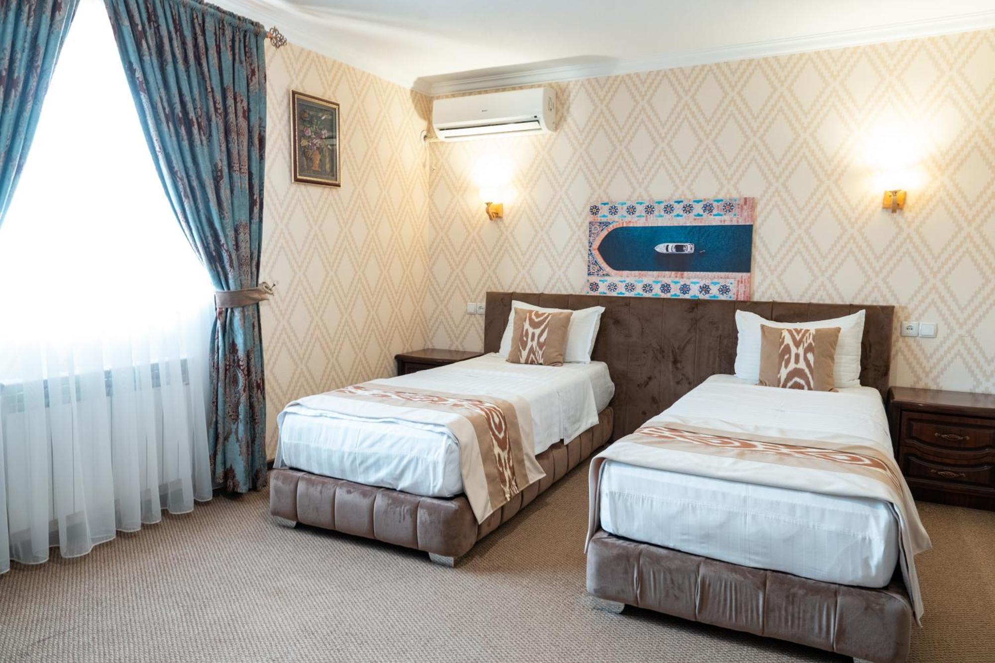 Meros Boutique Hotel Samarkand Bagian luar foto
