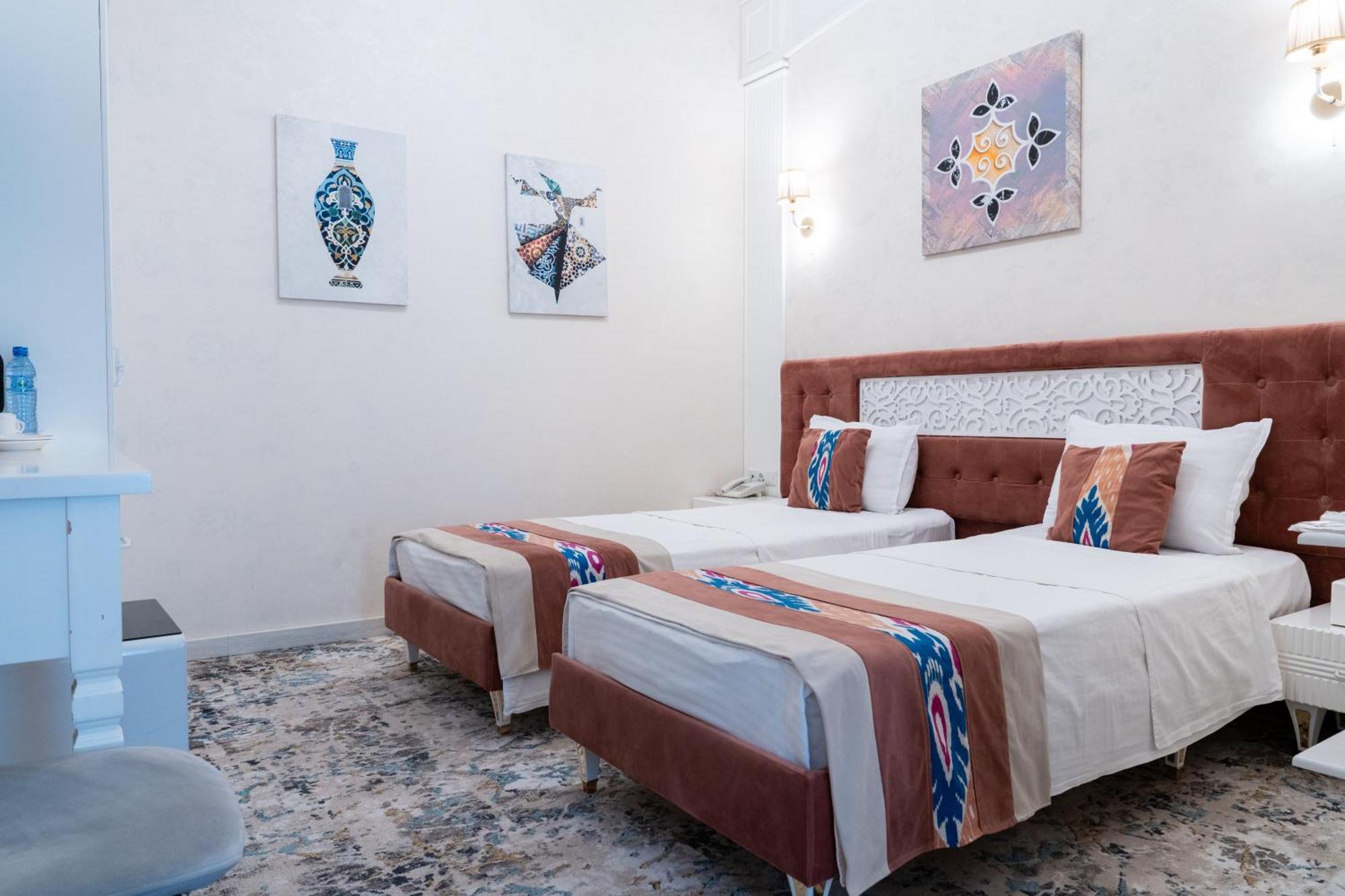 Meros Boutique Hotel Samarkand Bagian luar foto