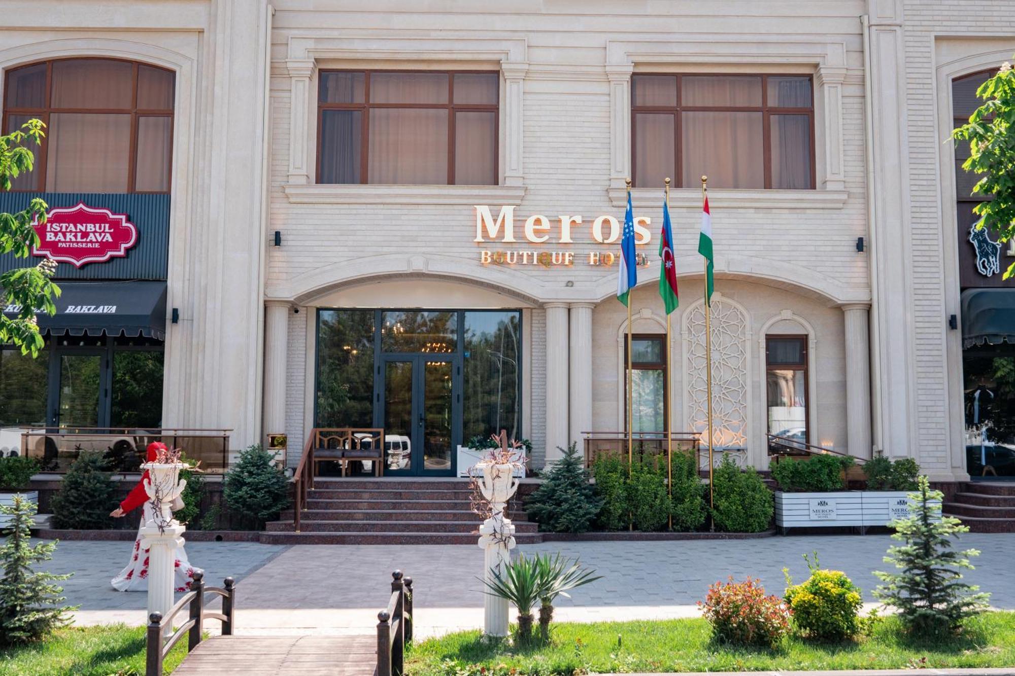 Meros Boutique Hotel Samarkand Bagian luar foto