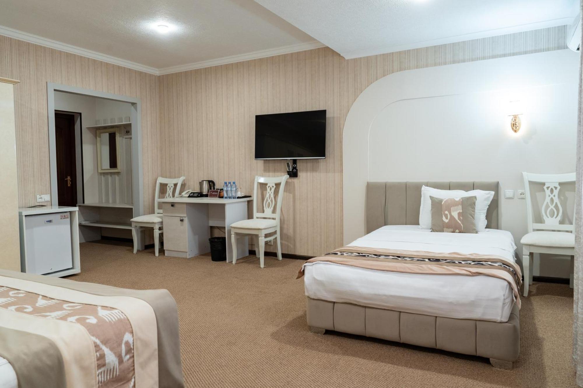 Meros Boutique Hotel Samarkand Bagian luar foto