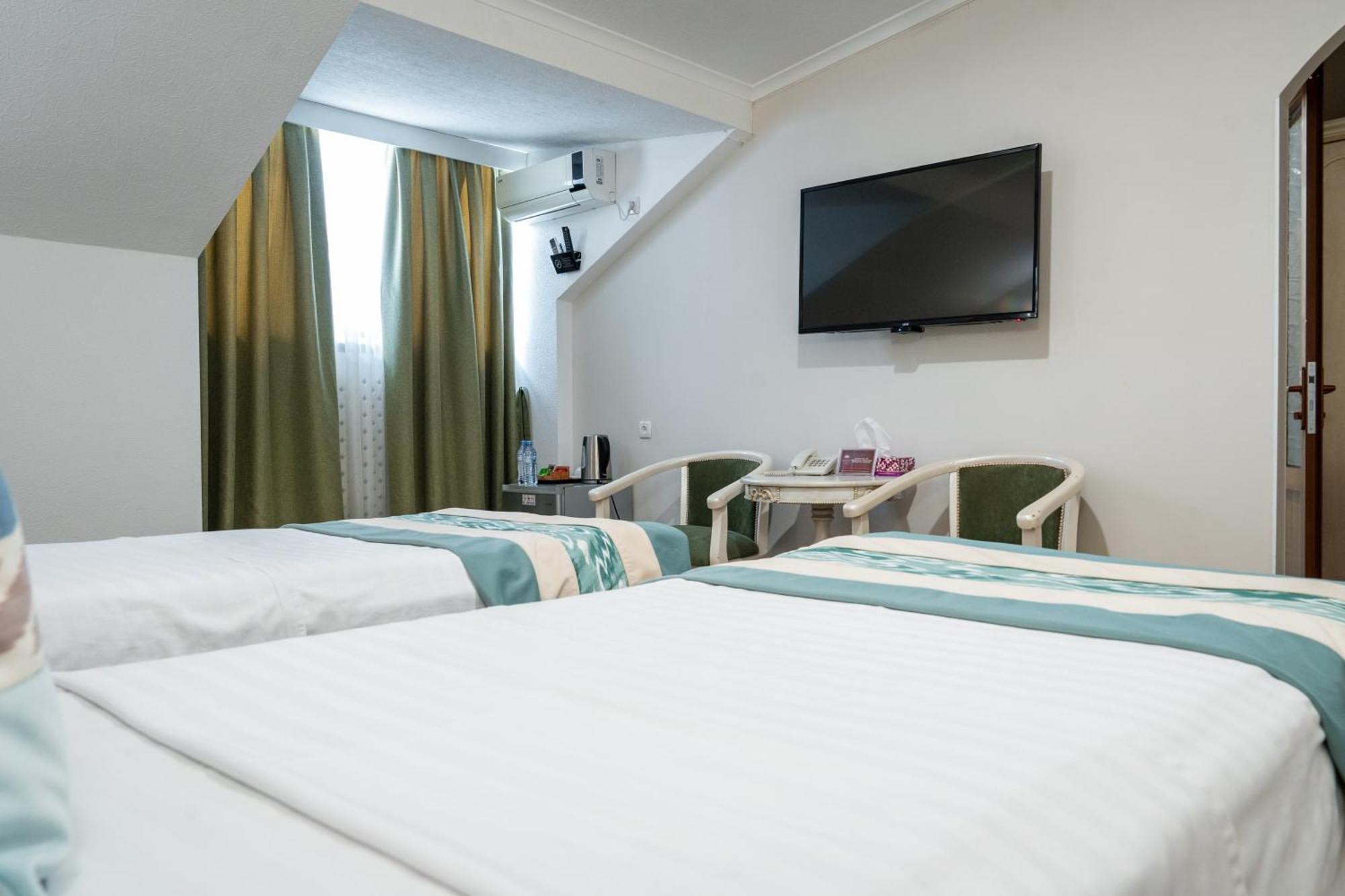 Meros Boutique Hotel Samarkand Bagian luar foto