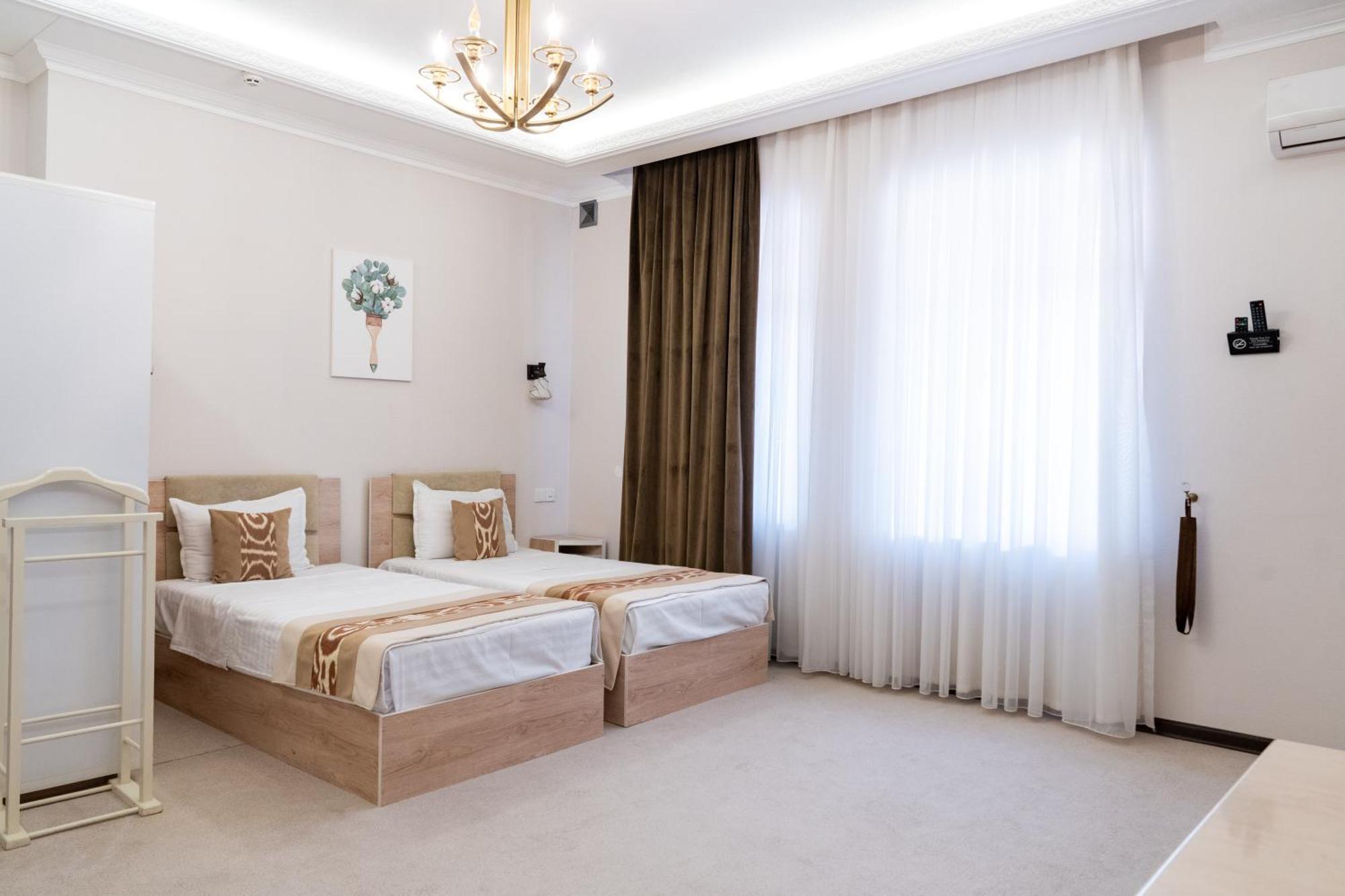 Meros Boutique Hotel Samarkand Bagian luar foto