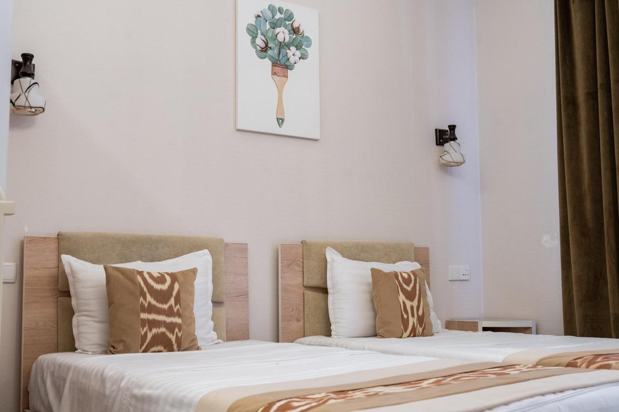 Meros Boutique Hotel Samarkand Bagian luar foto