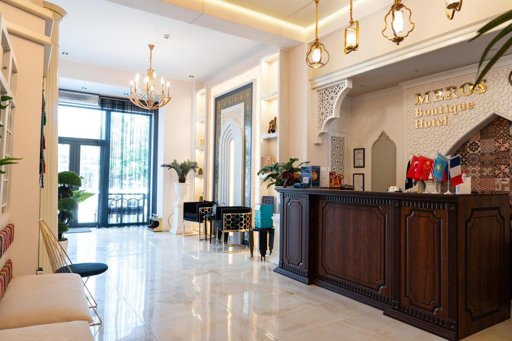 Meros Boutique Hotel Samarkand Bagian luar foto