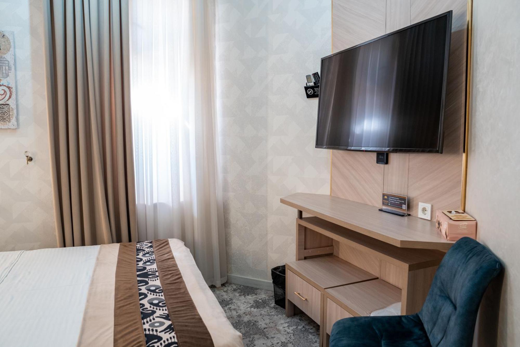Meros Boutique Hotel Samarkand Bagian luar foto