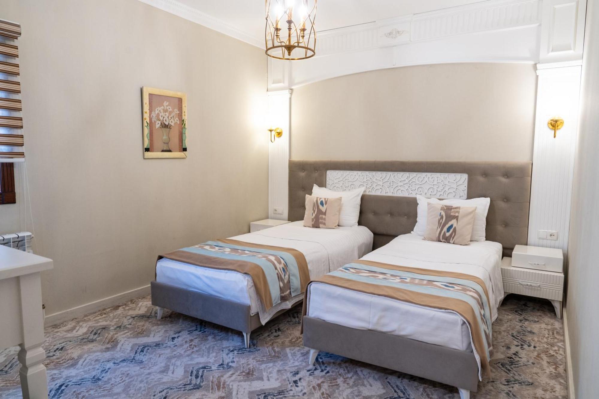 Meros Boutique Hotel Samarkand Bagian luar foto