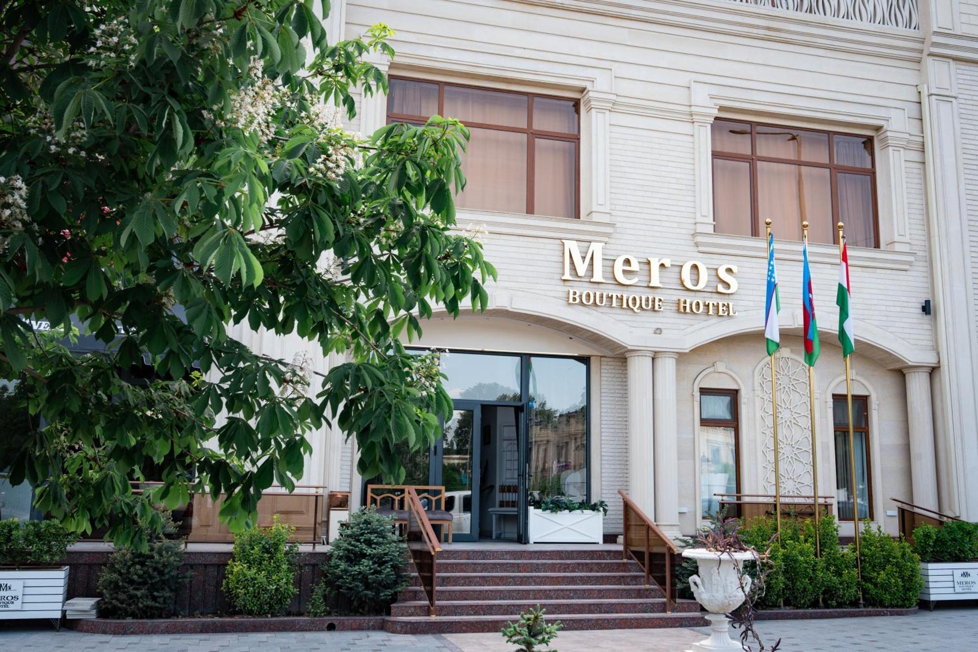 Meros Boutique Hotel Samarkand Bagian luar foto